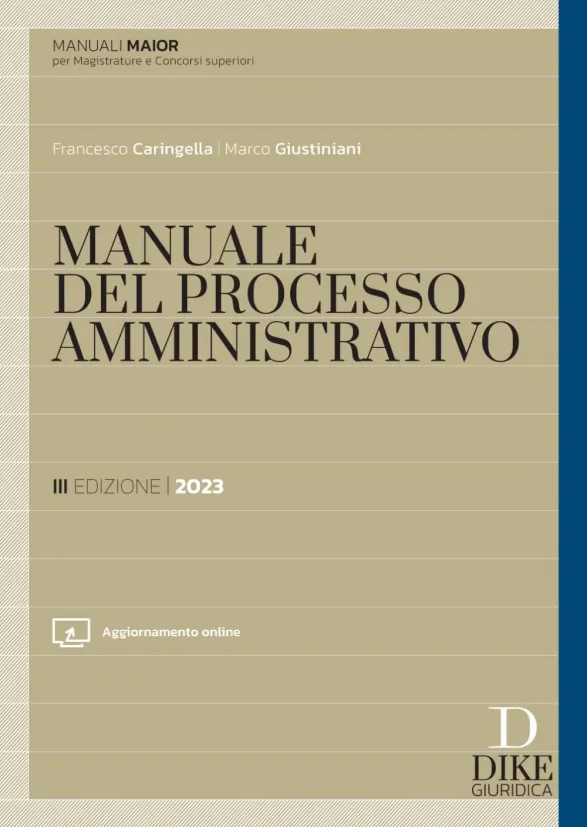 Manuale del Processo Amministrativo 2023| Libreria Giuridica Online