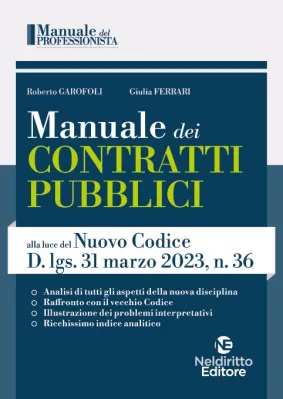 Manuale Contratti Pubblici...