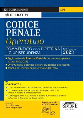 Codice Penale Operativo 2023