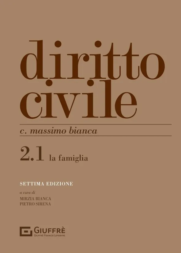 Bianca Diritto Civile la Famiglia 2023 | Libreria Giuridica Online