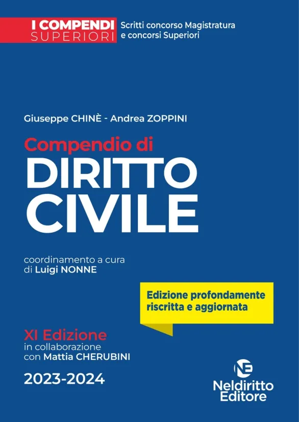 Compendio Superiore di Diritto Civile 2023-2024 | Libreria Giuridica Online