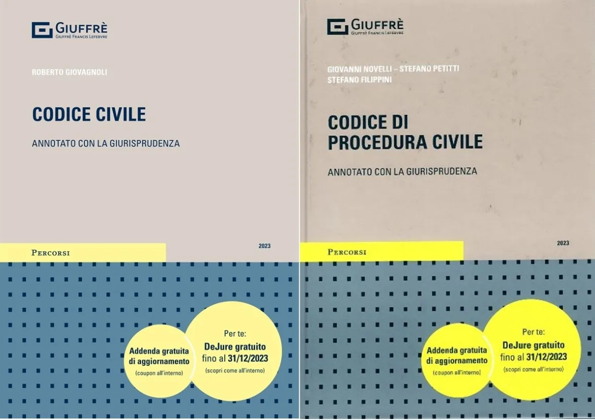 Kit Codice Civile e Codice Procedura Civile Annotato con la Giurisprudenza 2023