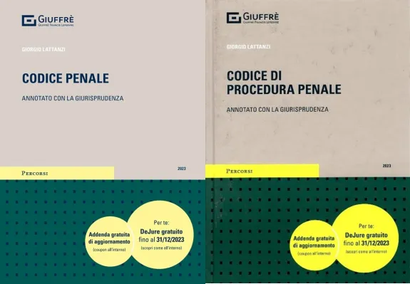 Kit Codice Penale e Codice Procedura Penale Annotato con la Giurisprudenza 2023