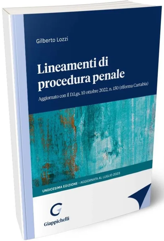 Lozzi Lineamenti di Procedura Penale 2023 | Libreria Giuridica Online