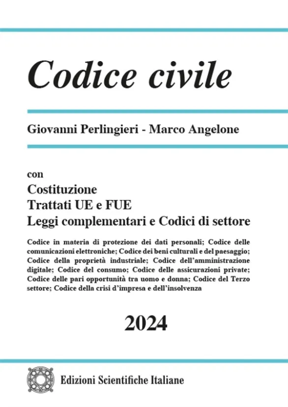 Perlingieri Codice Civile 2024 | Libreria Giuridica Online