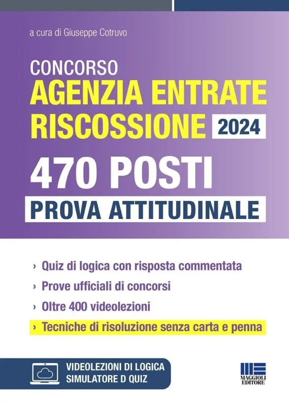 Concorso Agenzia Entrate Riscossione 2024 | Libreria Giuridica Online