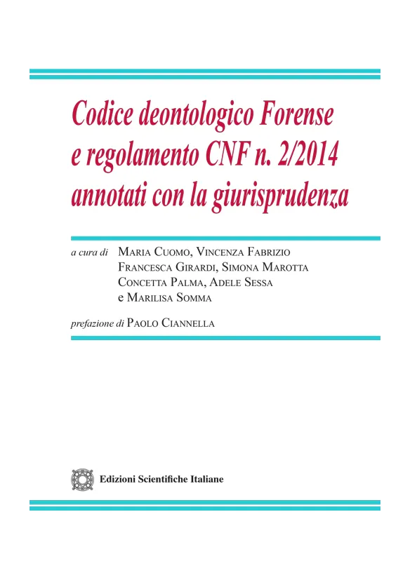 Codice Deontologico Forense 2024