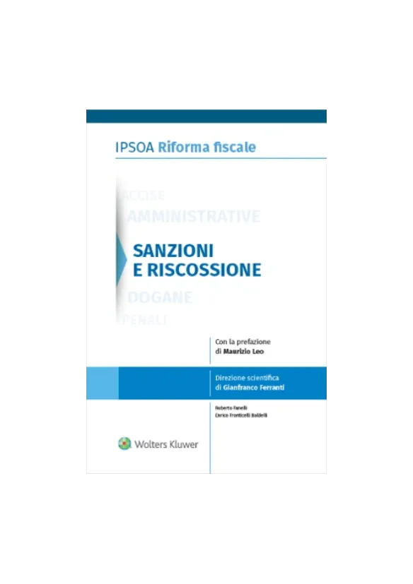 Sanzioni e Riscossione 2024 | Libreria Giuridica Online