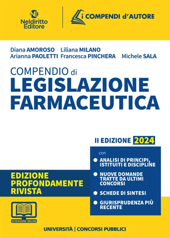 Compendio legislazione farmaceutica 2024