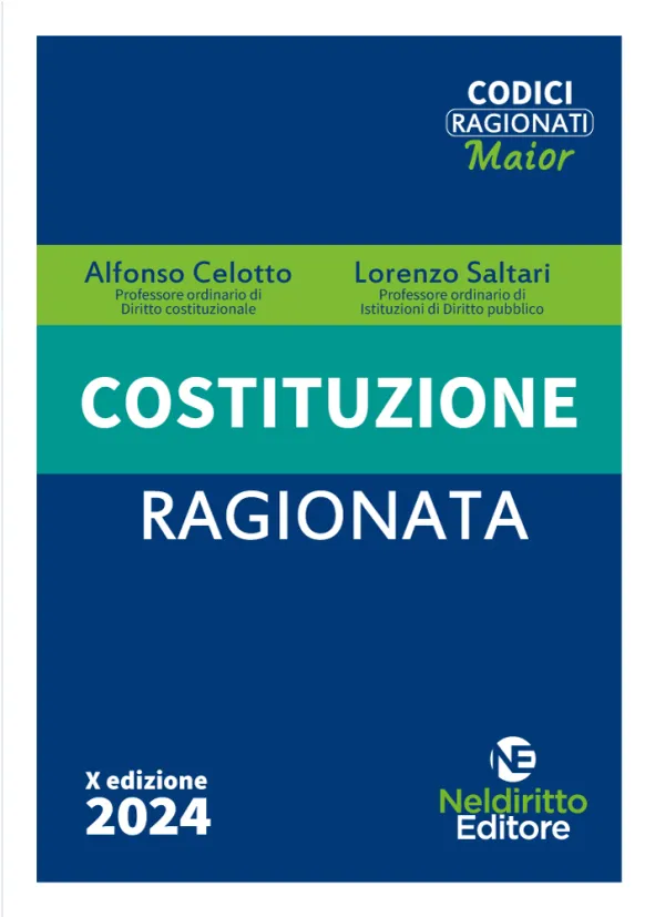 Costituzione Ragionata 2024 | Libreria Giuridica Online