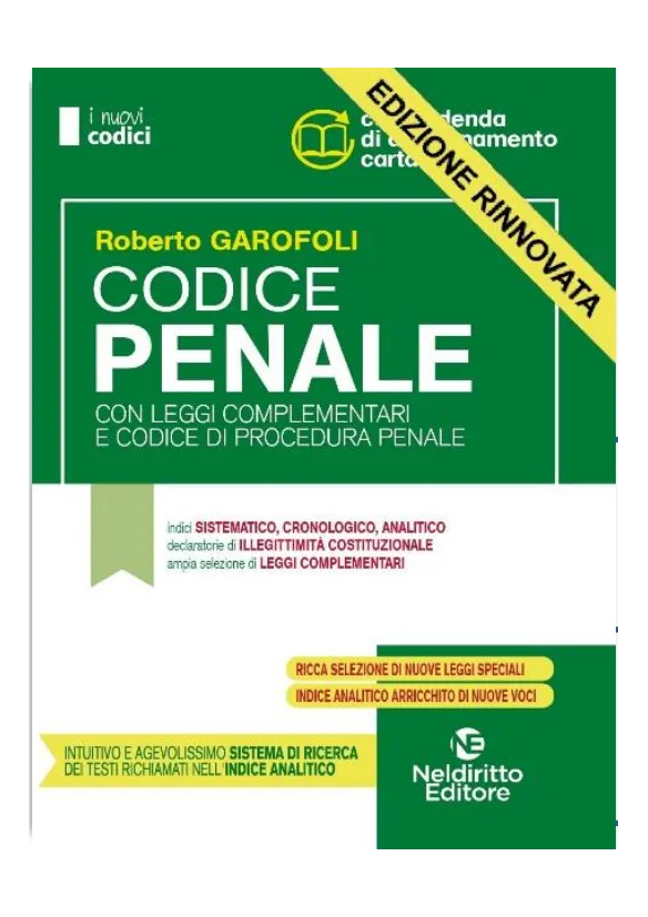 Garofoli Codice Penale con Leggi Complementari 2024 | Libreria Giuridica Online