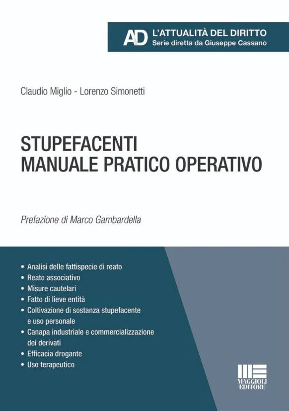 Manuale tecnico operativo stupefacenti