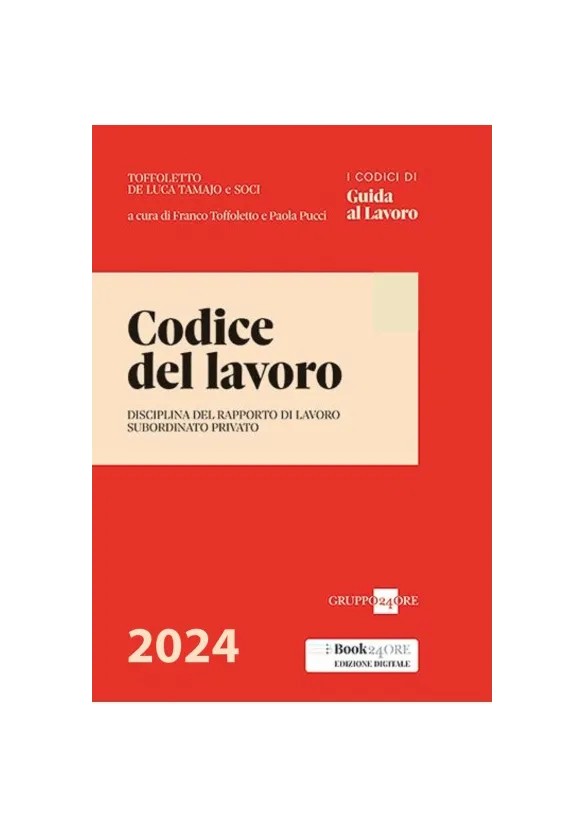 Codice del Lavoro 2024 | Libreria Giuridica Online