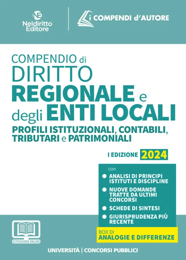 Compendio diritto regionale enti locali