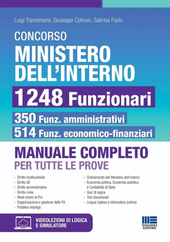 1248 funzionari min.interno manuale