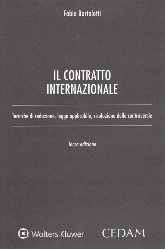 Il Contratto Internazionale 2024 | Libreria Giuridica Online