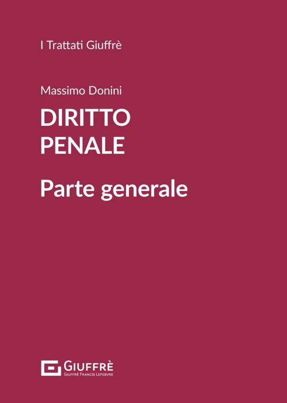 Donini Diritto Penale Parte Generale 2024 | Libreria Giuridica Online