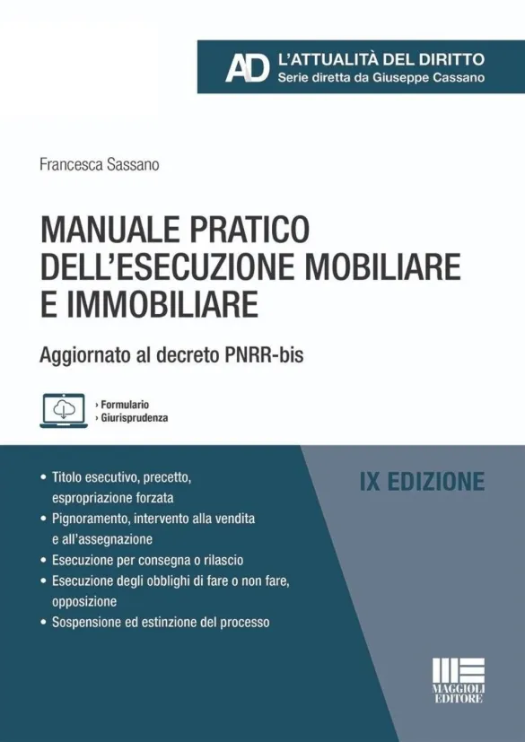 Esecuzione Mobiliare e Immobiliare 2024 | Libreria Giuridica Online