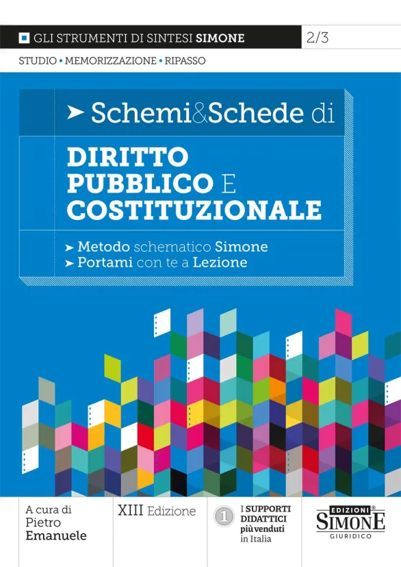 Schemi schede dir.pubblico cost.le 13ed.