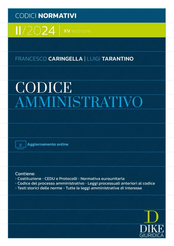 Caringella Codice Amministrativo per il concorso magistratura II/2024