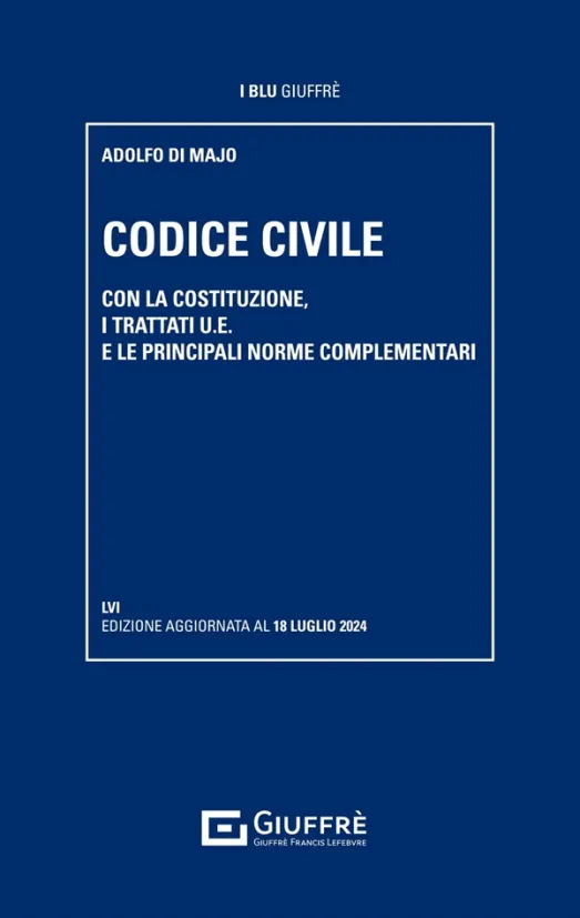 Di Majo Codice Civile 2024 | Libreria Giuridica Online