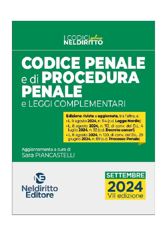 Codice penale e proc.penale plus 92024