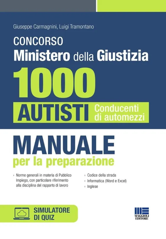 1000 autisti minist.giustizia manuale