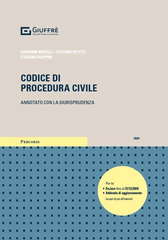 Novelli Codice di Procedura Civile Annotato con la Giurisprudenza 2024