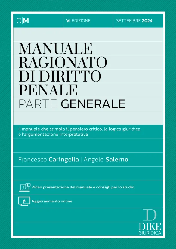 Manuale Ragionato di Diritto Penale 2024 | Libreria Giuridica Online